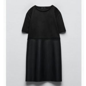 Zara combination dress